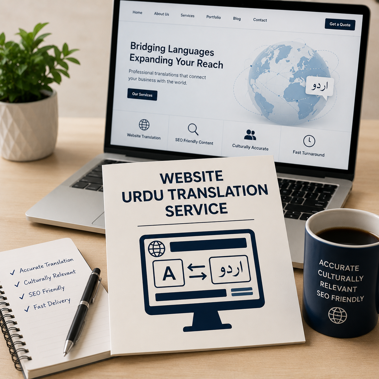 Website Urdu translation service