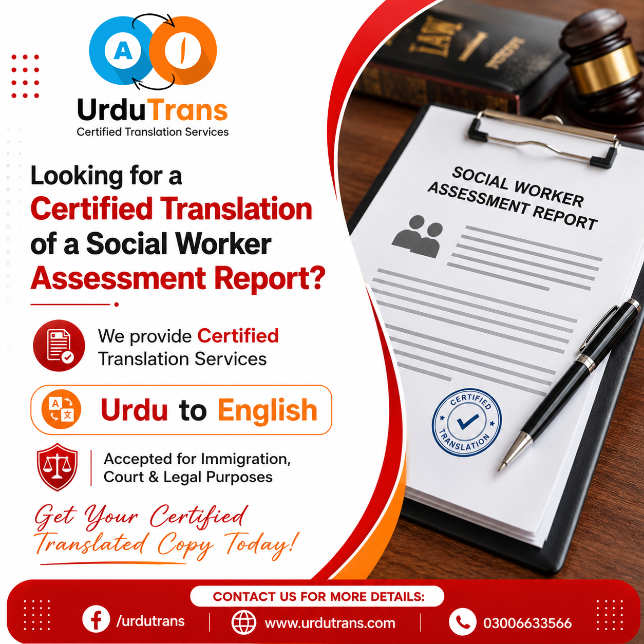 social-worker-assessment-report-translation