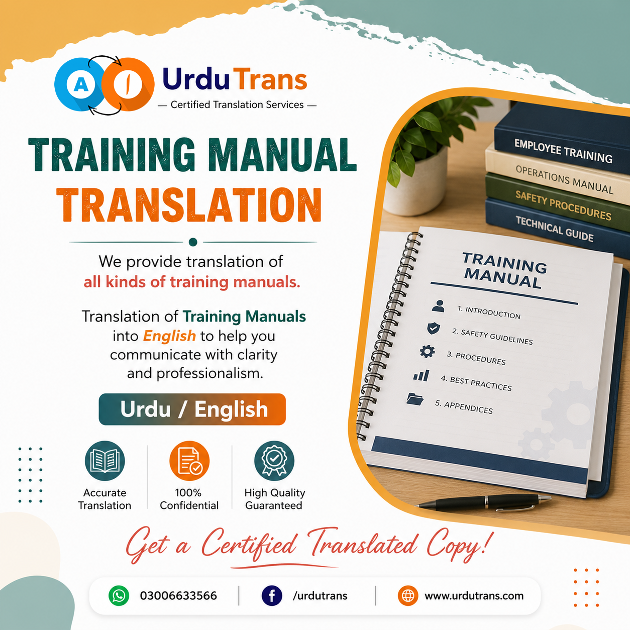 training-manual-translation-services